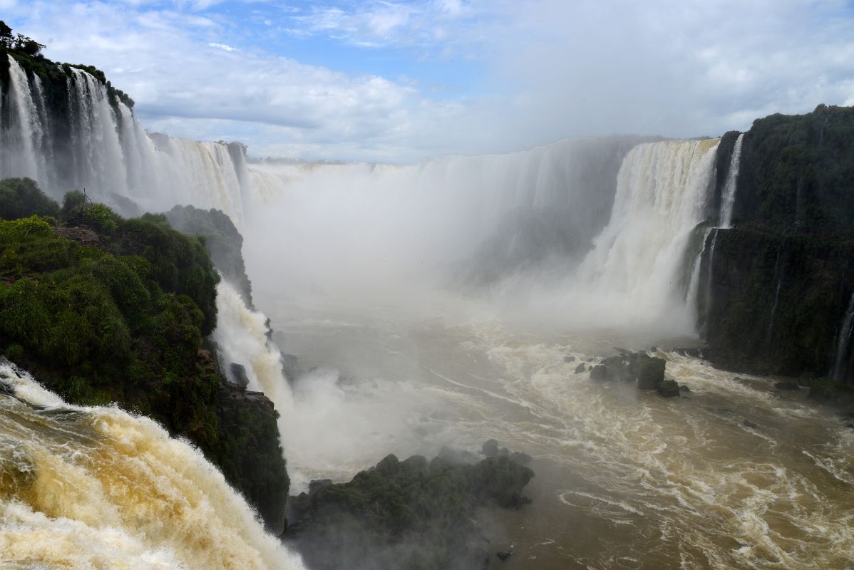 30 Garganta Del Diablo Devils Throat Iguazu Falls From Brazil Viewing Platform
